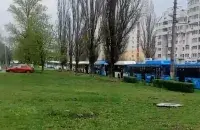Эвакуация в Белгороде / "Новая газета"
