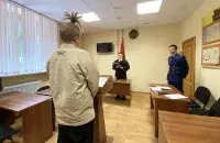 Судят уклониста / Фото военного комиссариата Центрального района Минска
