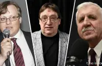 Юрий Зенкович, Александр Федута и Григорий Костусёв