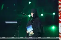 Игуменья Гавриила на "женском форуме" / БЕЛТА