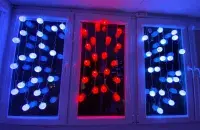 БЧБ-гирлянда / Иллюстративное фото из чата "Лебяжий 97%"​