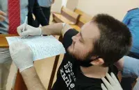 Суд над Николаем Олейником в Молодечно / Мария Войтович, Еврорадио​