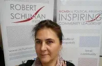 United Civil Party spokeswoman Anna Krasulina. Photo from her Facebook page