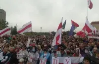 Митинг в Лиде / t.me/strana_official