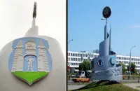 В Бресте "подправили" герб Могилёва. Слева &mdash; так теперь, справа &mdash; так было раньше / b-g.by​