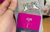 Вот такие носки появились в продаже в Беларуси / facebook.com/lihedina​