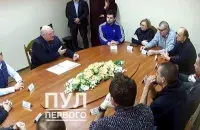 Сустрэча Лукашэнкі і палітвязняў / "Пул Первого"