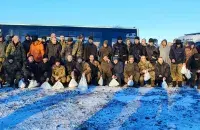 Домой вернулись 33 украинских офицера и 17 рядовых и сержантов
