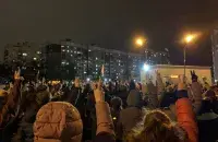 На "Площади перемен" чтят память Романа Бондаренко / Еврорадио