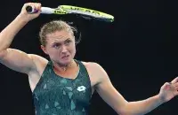 Александра Саснович. Фото: wtatennis.com