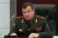 Belarus' Defense Minister Andrei Raukou. Photo: belvpo.com