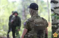 Вагнеровец в Беларуси / пресс-служба Минобороны