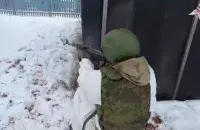 "Зачистка" населенного пункта / кадр из видео
