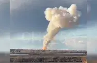 Во время взрыва / Telegram