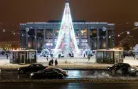 Площадка на Октябрьской площади в Минске / tochkа.by

