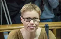 Maryna Zolatava in court / Euroradio​