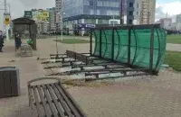 Что натворил сильный ветер