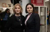 Christina Johannesson and Sviatlana Tsikhanouskaya / t.me/tsikhanouskaya