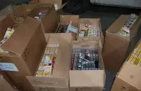 Контрабандные белорусские сигареты
