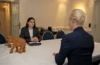 Светлана Тихановская и Юлия Навальная
