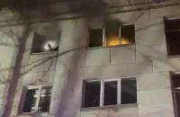 Горела комната на четвертом этаже
