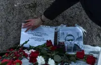 Акция в память Алексея Навального, иллюстративное фото
