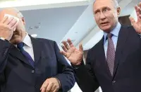 Александр Лукашенко и Владимир Путин
