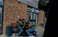 Задержание с участием спецназа
