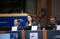 Светлана Тихановская в Брюсселе
