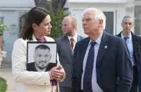 Светлана Тихановская и глава европейской дипломатии Жозеп Боррель
