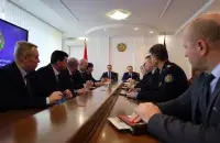 Николай Снопков представляет в Минюсте нового министра — Евгения Коваленко
