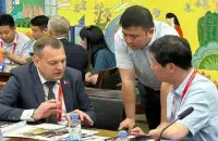 Во время разговора с китайцами
