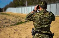 На белорусско-польской границе, иллюстративное фото
