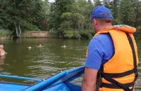 В жару на Мядельщине
