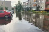 Пасля моцнага дажджу
