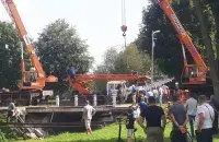 Операция по спасению автовышки прошла успешно
