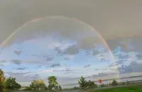 Радуга в августе
