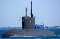 Лодка ушла на дно на месте поражения
