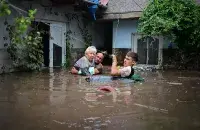 Наводнение в Румынии
