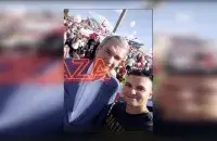 Житель Барановичей, который делал селфи с Павлом Латушко
