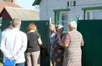 Сельчане были озадачены, что их "эвакуируют"
