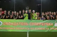 "Виктория" с почетным трофеем
