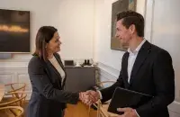 Светлана Тихановская и Кааре Дибвад
