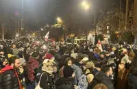 Протесты в Грузии
