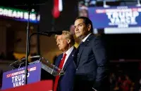 Сенатор Марко Рубио и Дональд Трамп

