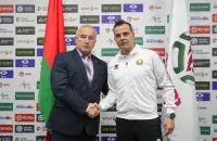 Глава АБФФ Николай Шерстнев и Карлос Алос
