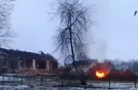 Снос конюшен на территории логойской усадьбы Тышкевичей
