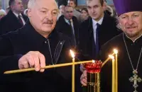 Александр Лукашенко в Логойске
