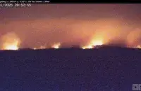 Пожар на болоте в заказнике "Званец"
