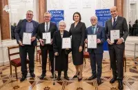 Тихановская вручила медали в Варшаве
